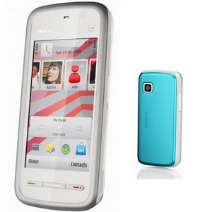 Nokia 5230 White-Blue