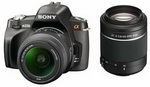 Sony Alpha A230 + объективы 18-55 + 55-200 KIT 